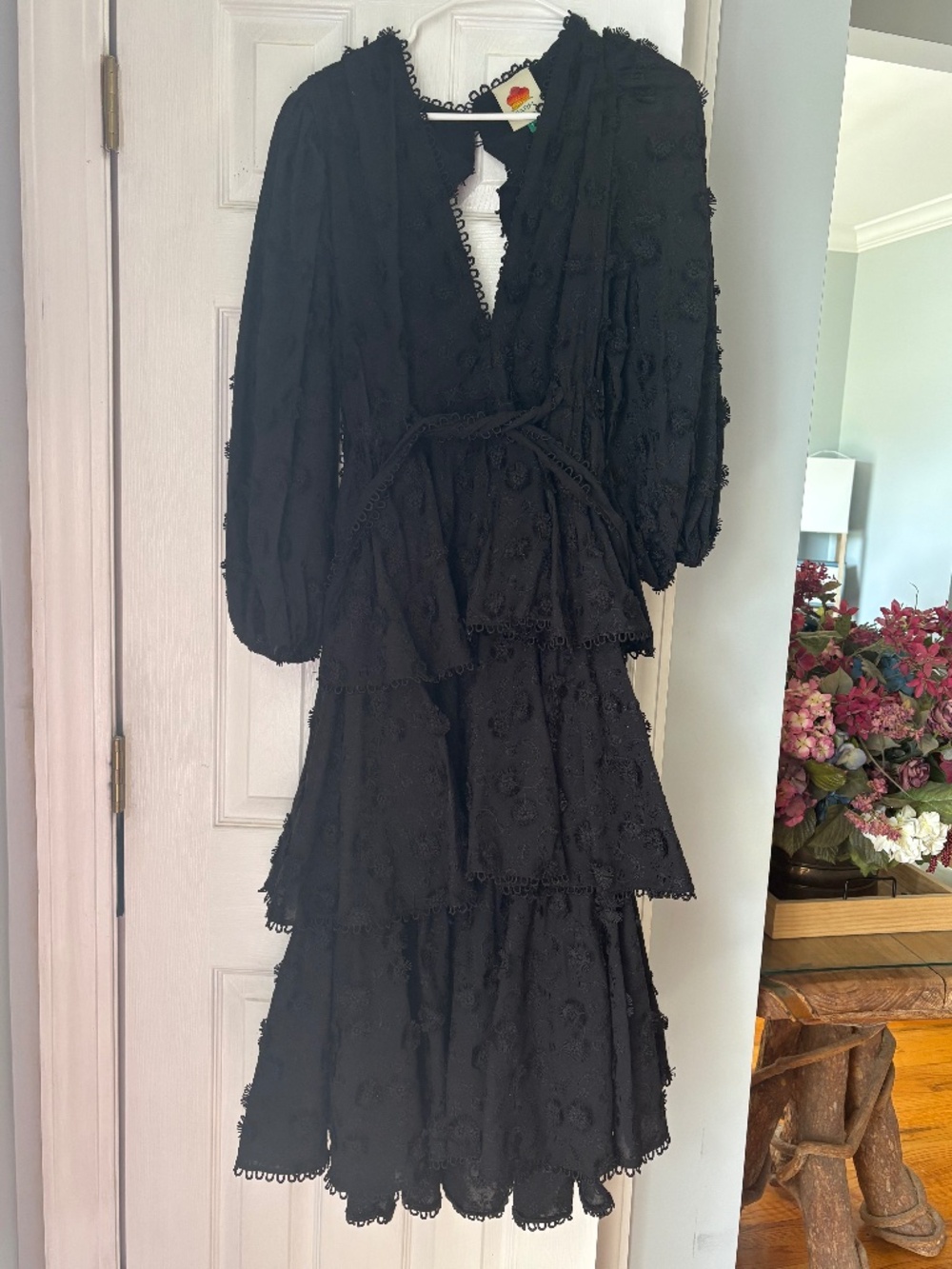 Farm rio black maxi dress